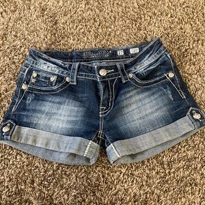 Miss me size 27 shorts
